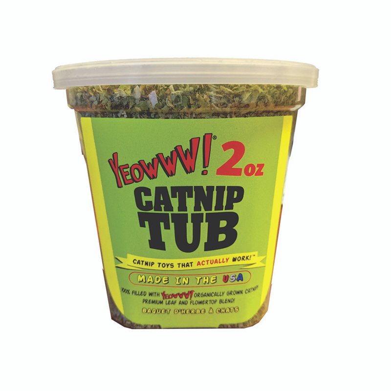Yeowww Catnip Tub, 2-Ounce