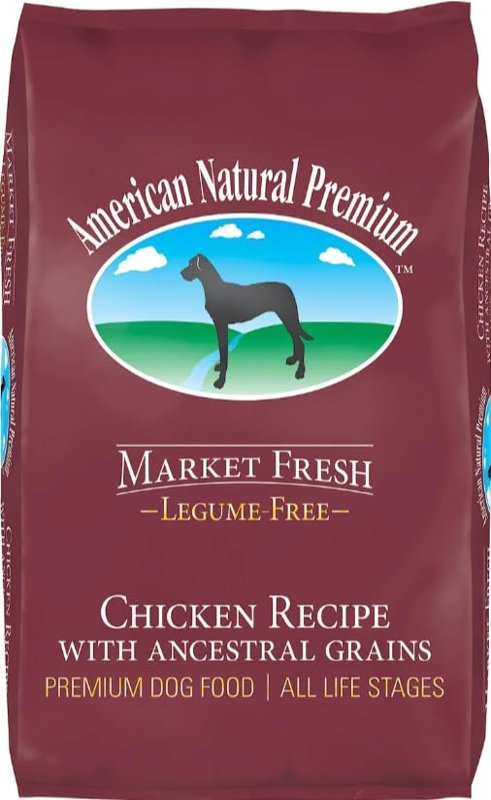 American Natural Premium Chicken with Ancestral Grains Recipe Dog Food (30 lb)