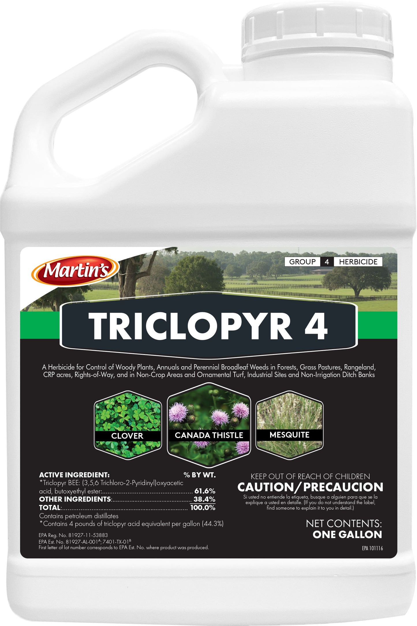Martin S Triclopyr 4 Pasture Herbicide (Pack Of 4)