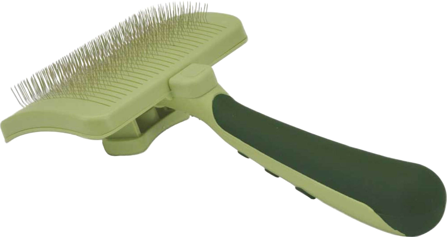 Safari Self-Cleaning Slicker Brush For Dogs