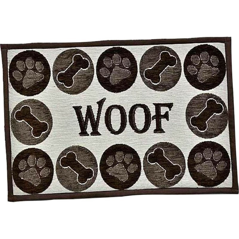 Loving Pets Bella Fashion Mat for Dogs, Woof Chenille, (7570)
