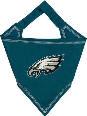 Pets First NFL Philadelphia Eagles Reversible Pet Bandana, Small/Medium