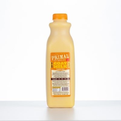 Primal, Raw Frozen Goat Pumpkin Spice Milk for Dogs & Cats, 32 Fl Oz