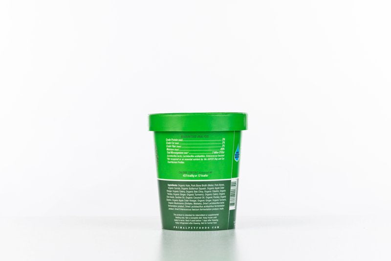 Primal, Fresh Toppers Power Greens Whole Food Supplement for Dogs & Cats, 16 Ounce