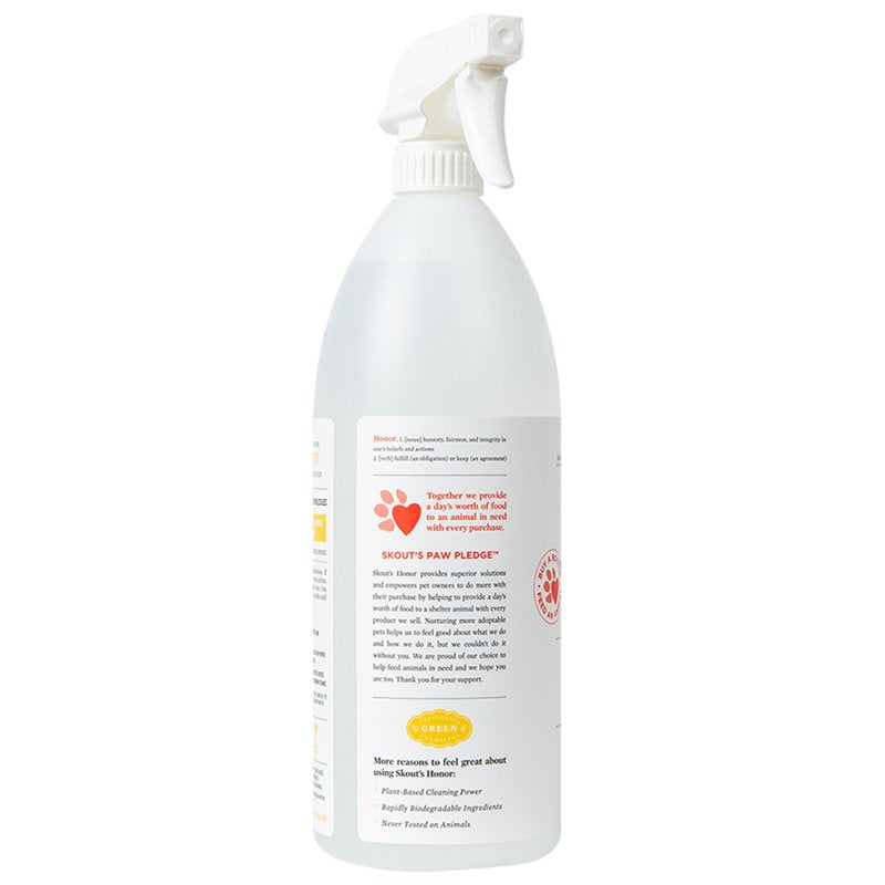 Skout's Honor Dog Urine Destroyer, Professional Strength, Plant-Powered, Cruelty-Free Urine Eliminator for Carpets and Indoor Living Spaces, 35 oz