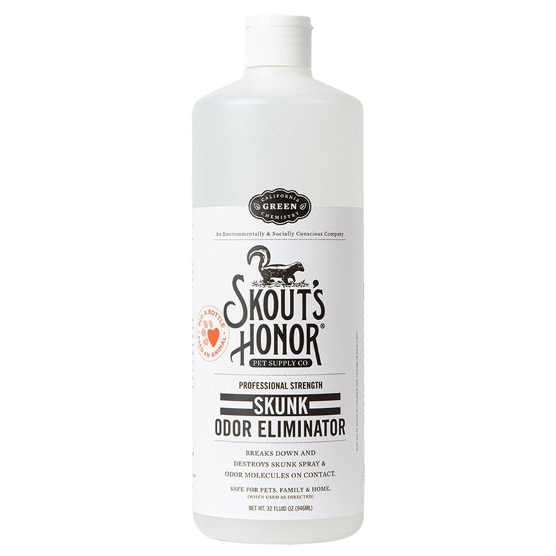 Skout's Honor Professional Strength Skunk Odor Eliminator for Pets, Family & Home