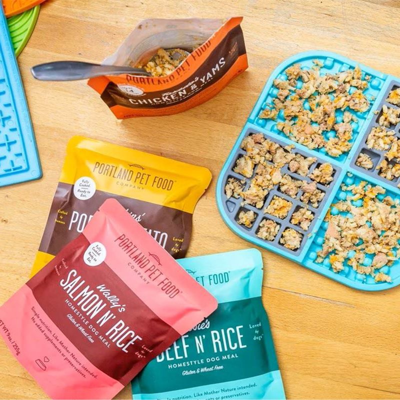 PORTLAND PET FOOD COMPANY Wally's Salmon N Rice Dog Meal, 9 OZ