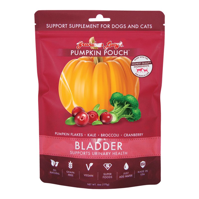 Grandma Lucy's Pumpkin Pouch 6 oz, Bladder
