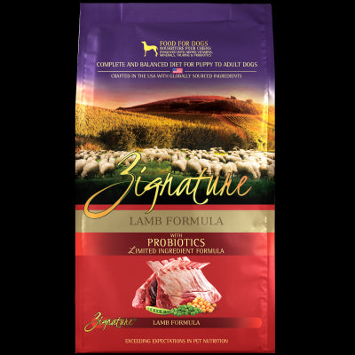 Zignature Lamb Limited Ingredient Formula Dry Dog Food 4lb