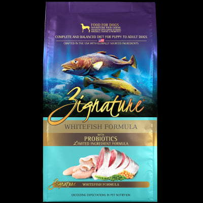 Zignature Whitefish Limited Ingredient Formula Dry Dog Food 25lb