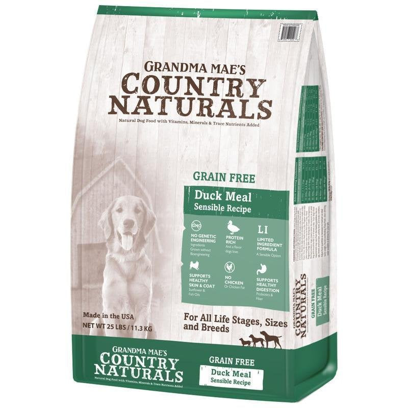 Grandma Mae's Country Naturals Country Naturals Grain Free Limited Ingredient Dog Duck 4 Lb