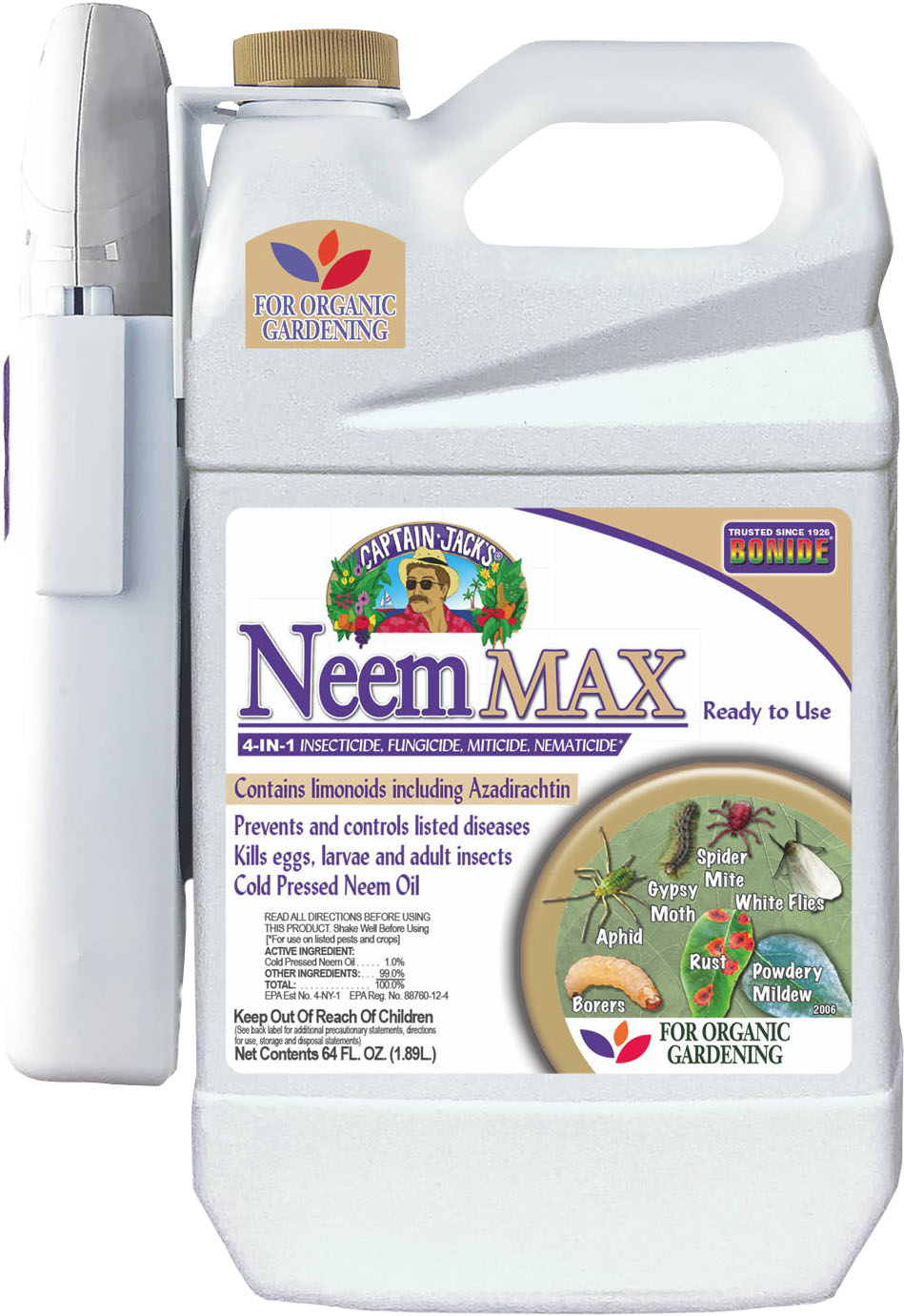 Captain Jacks Neem Max Ready To Use Spray