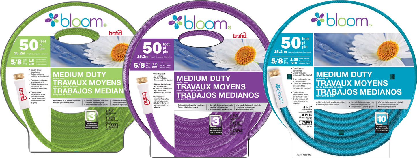 Bloom Medium Duty Garden Hose