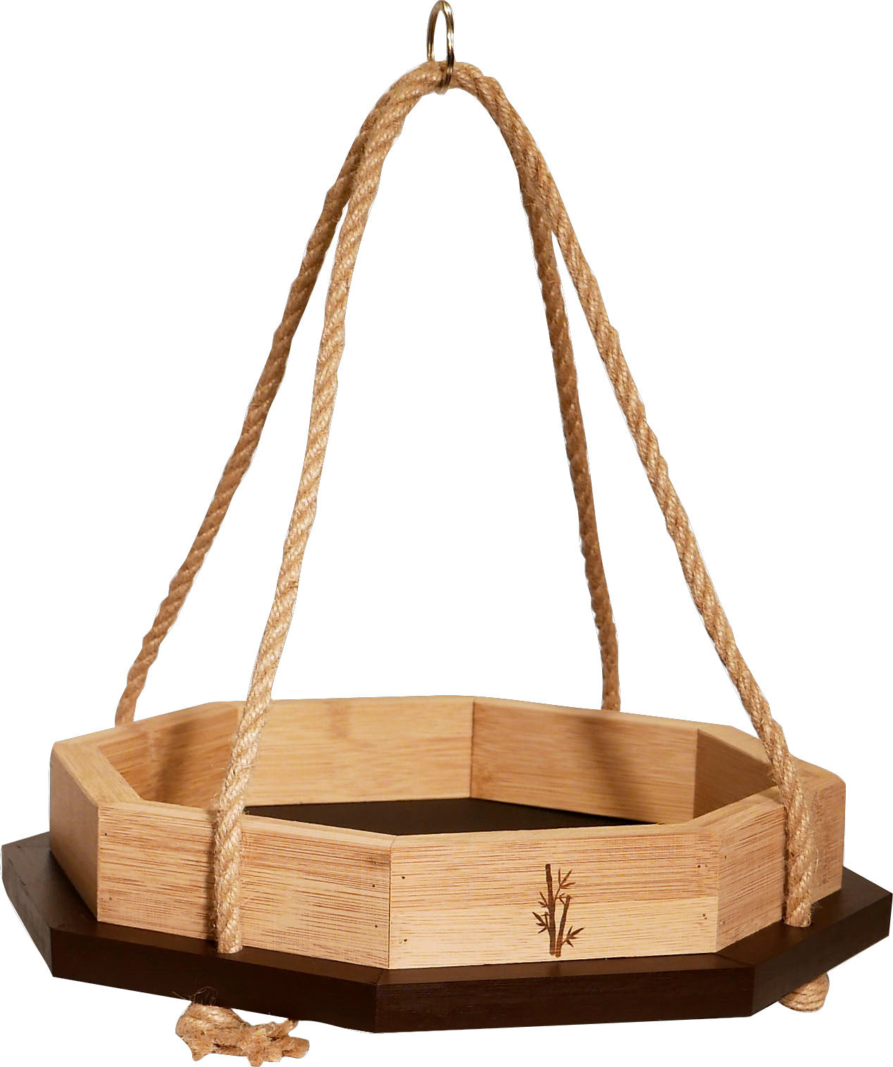 Ultimate Renewable Bamboo Octagon Platform Feeder
