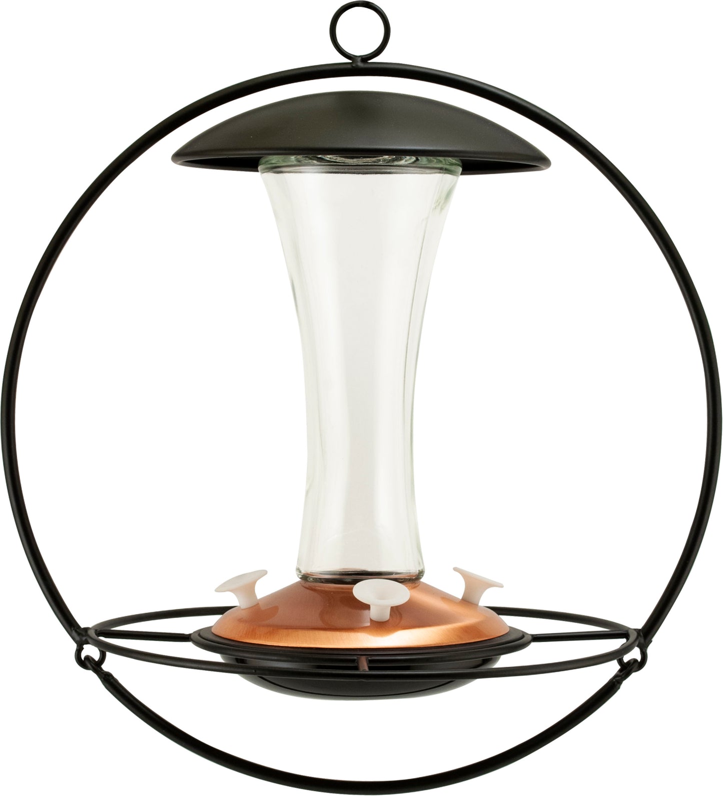 Contemporary Floating Sphere Hummingbird Feeder