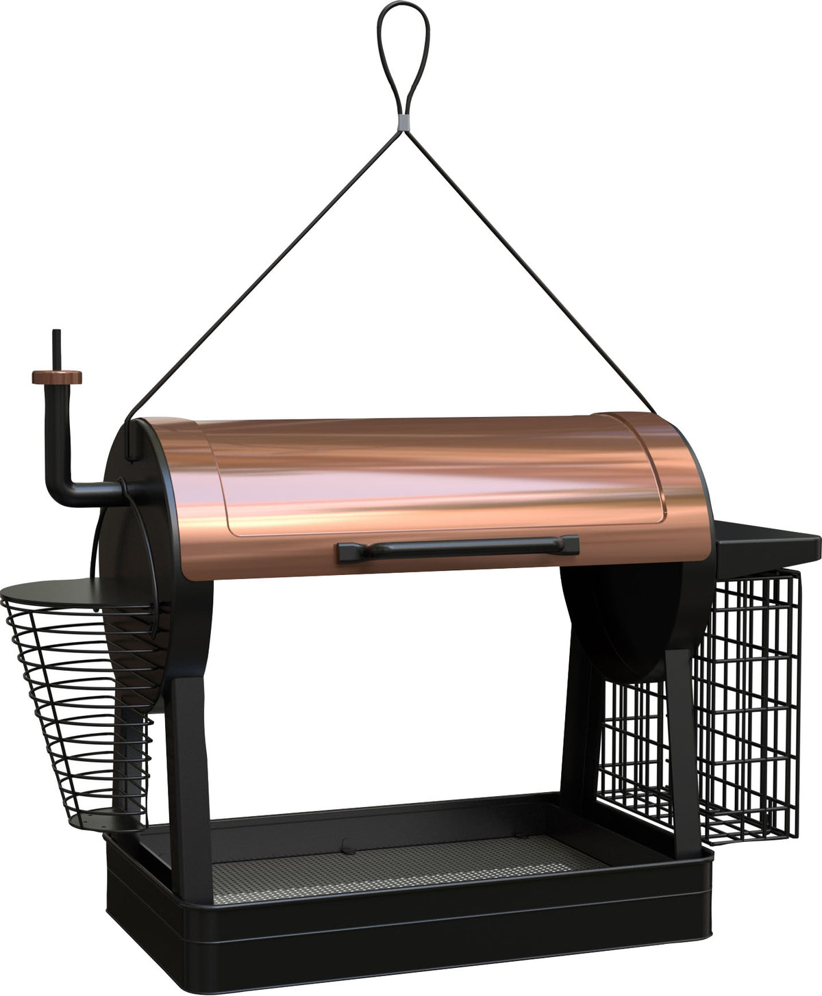 Smoker Grill Feeder