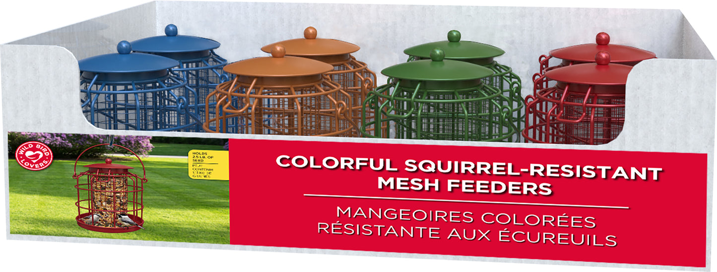 Wild Bird Lover'S Squirrel Resistant Bird Feeders (Pack Of 8)