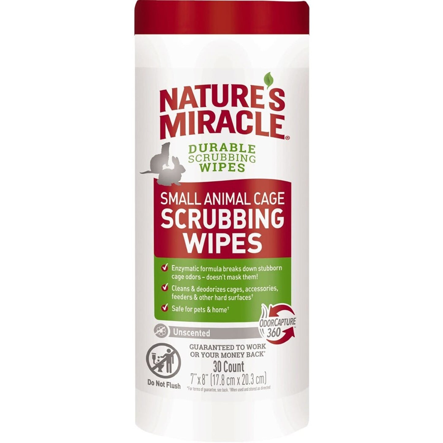 Nature'S Miracle Small Animal Cage Scrubbing Wipes