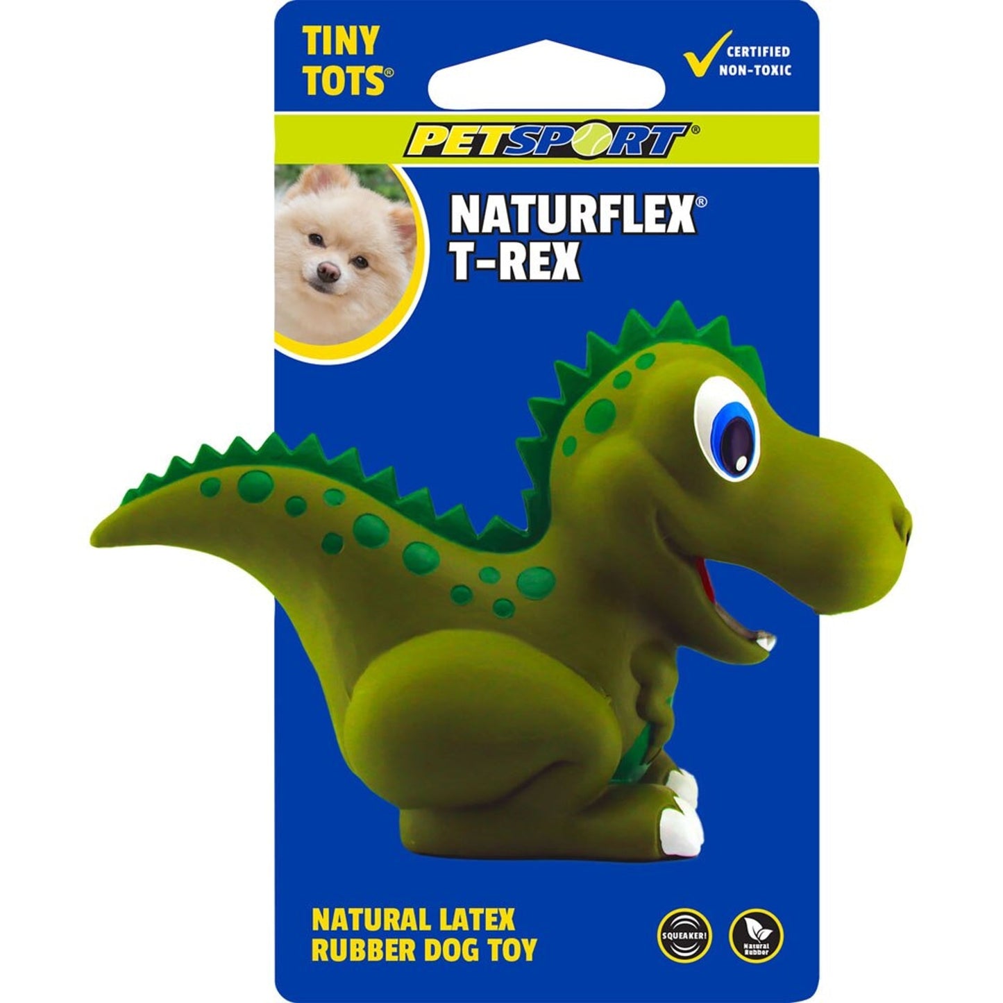 Naturflex T-Rex Latex Dog Toy