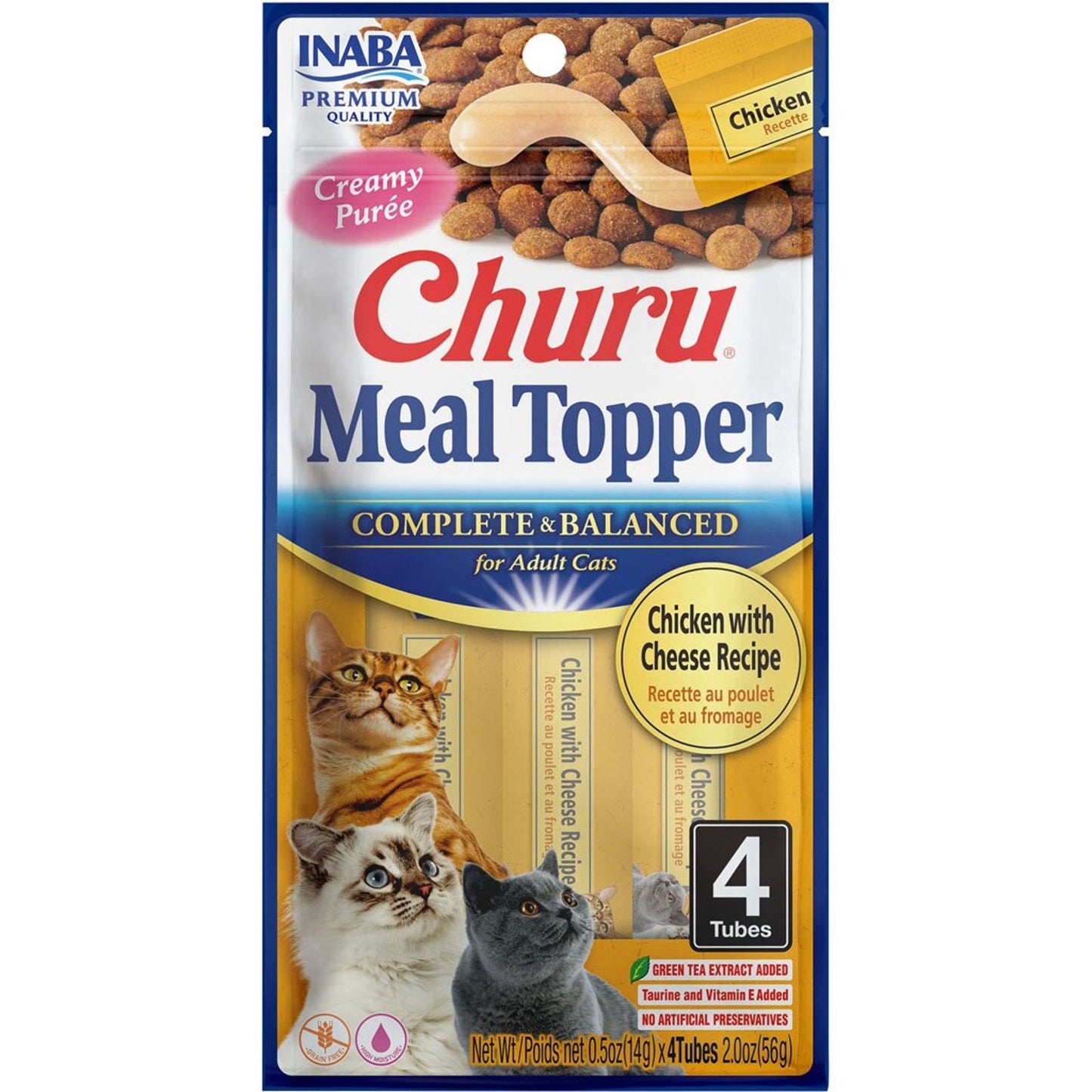 Inaba Churu Complete & Balanced Topper For Cats