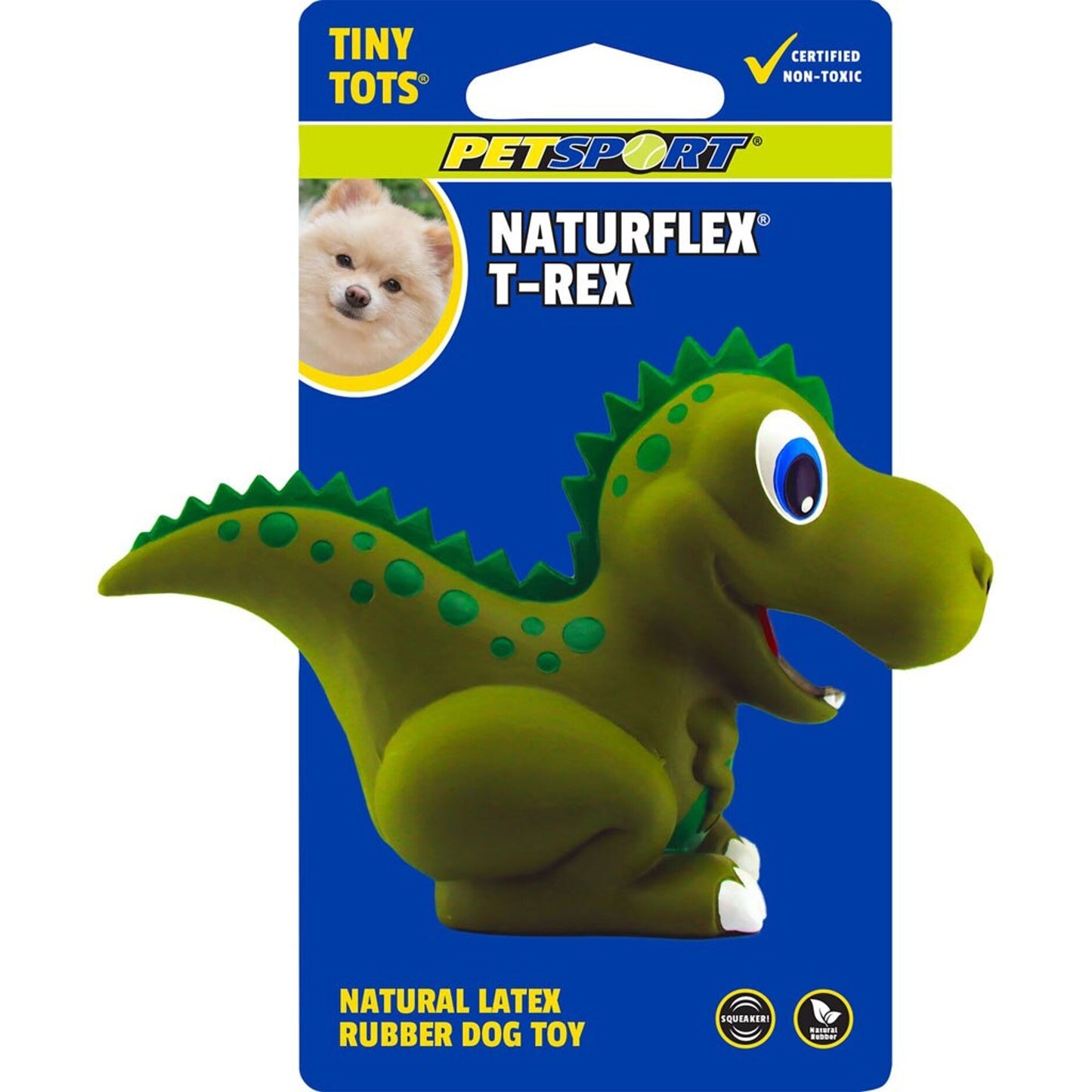 Naturflex T-Rex Latex Dog Toy