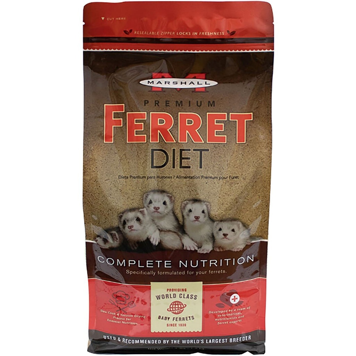 Marshall Premium Ferret Diet Complete Nutrition