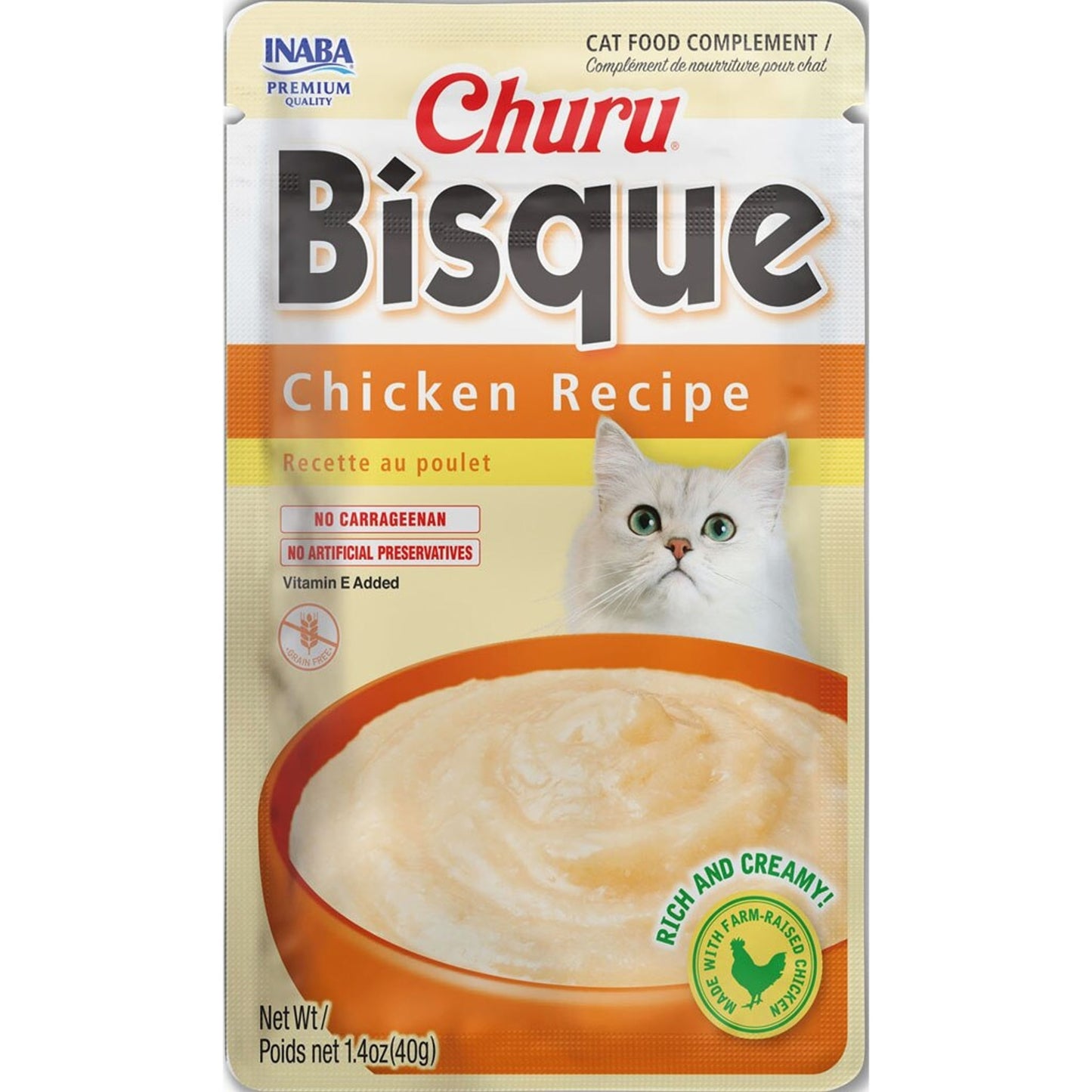 Inaba Churu Bisque Rich & Creamy Cat Recipe