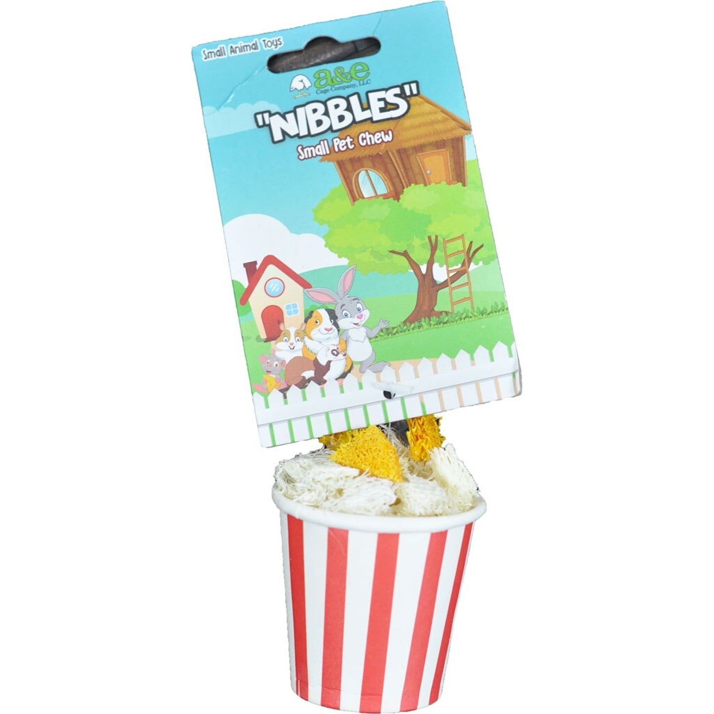 Nibbles Loofah Popcorn Chew