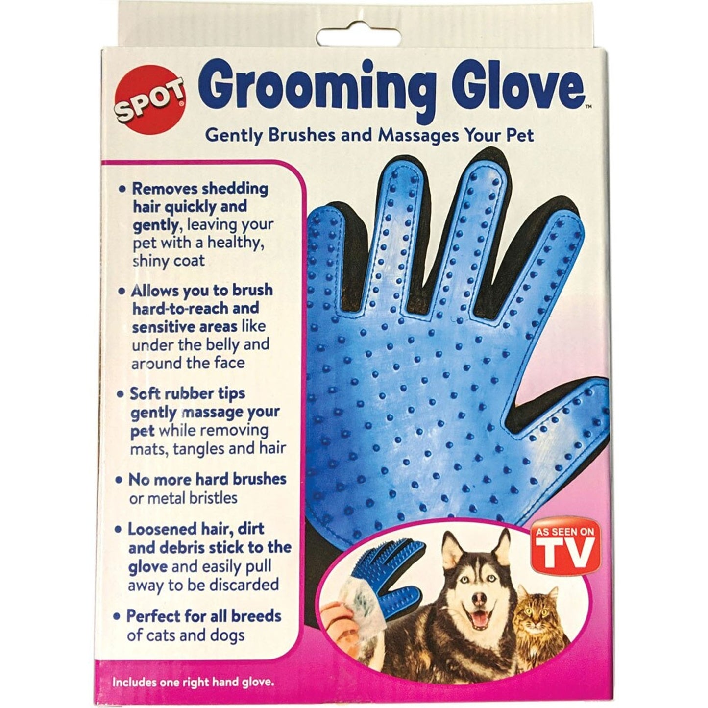 Spot Grooming Glove