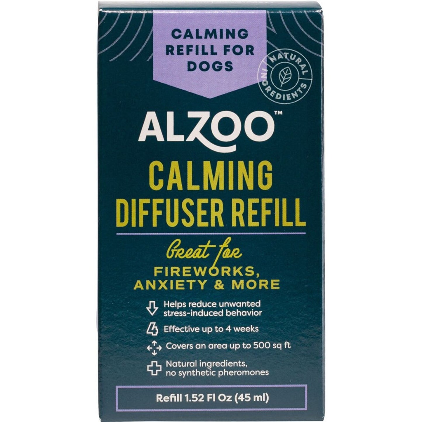 Alzoo Plant-Based Calming Diffuser Refill Dog