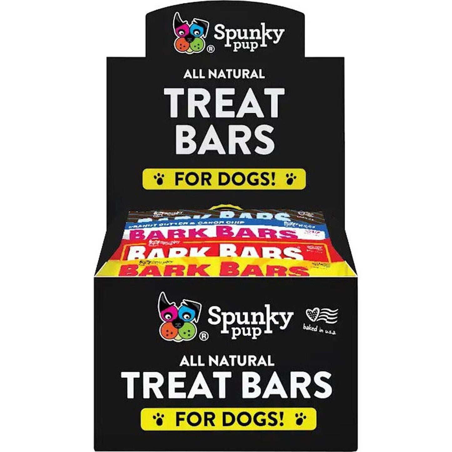 Spunky Pup Bark Bars Display Box Pdq