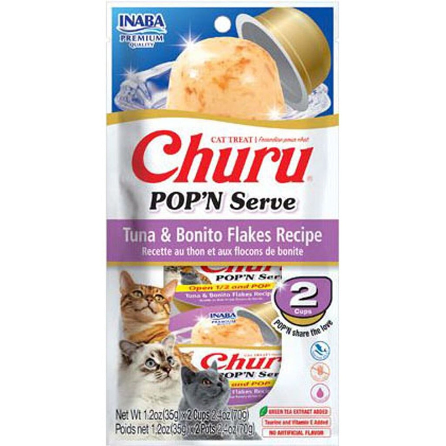 Inaba Churu Pop'N Serve Cat Treat