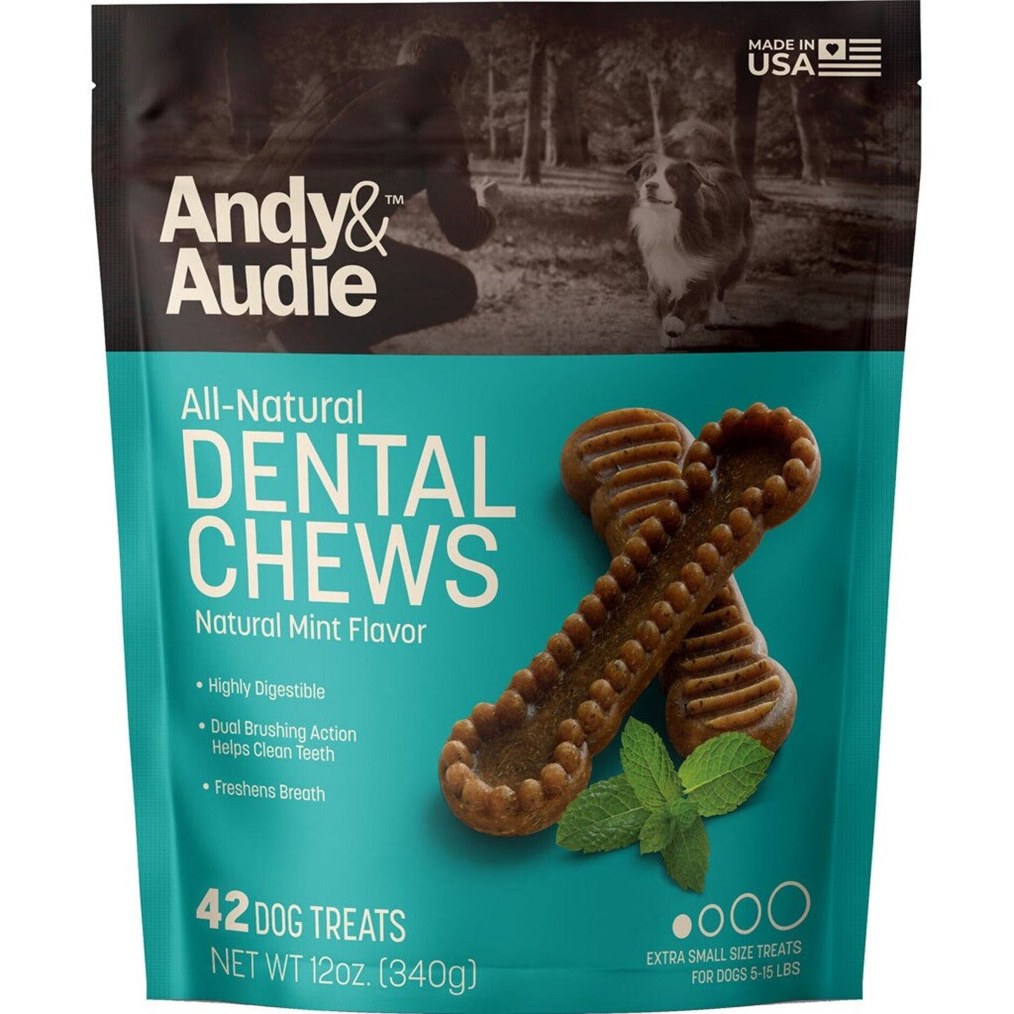 Andy & Audie Dental Chews For Dogs