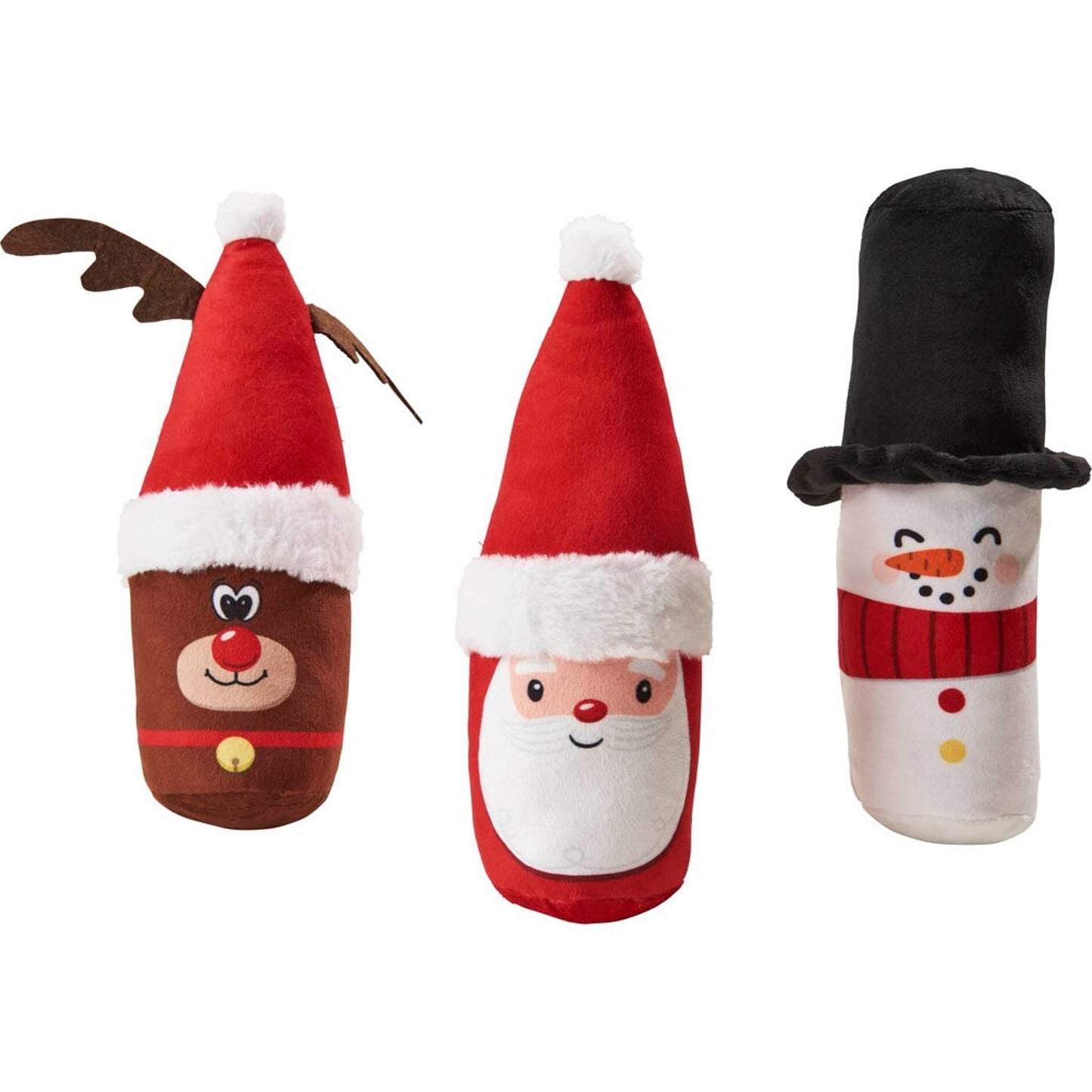 Spot Holiday Toobies Dog Toys Assorted