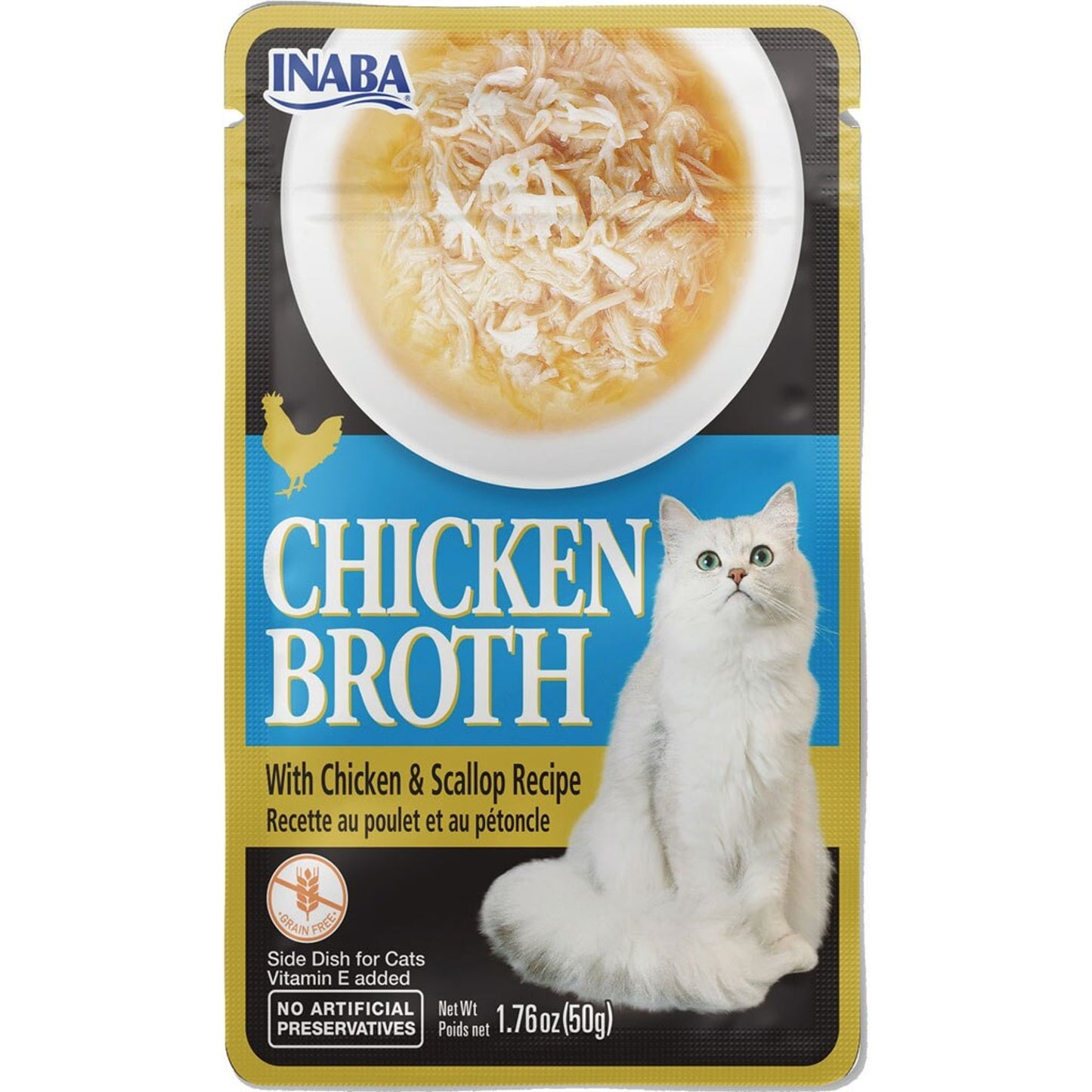 Inaba Chicken Broth Side Dish For Cats