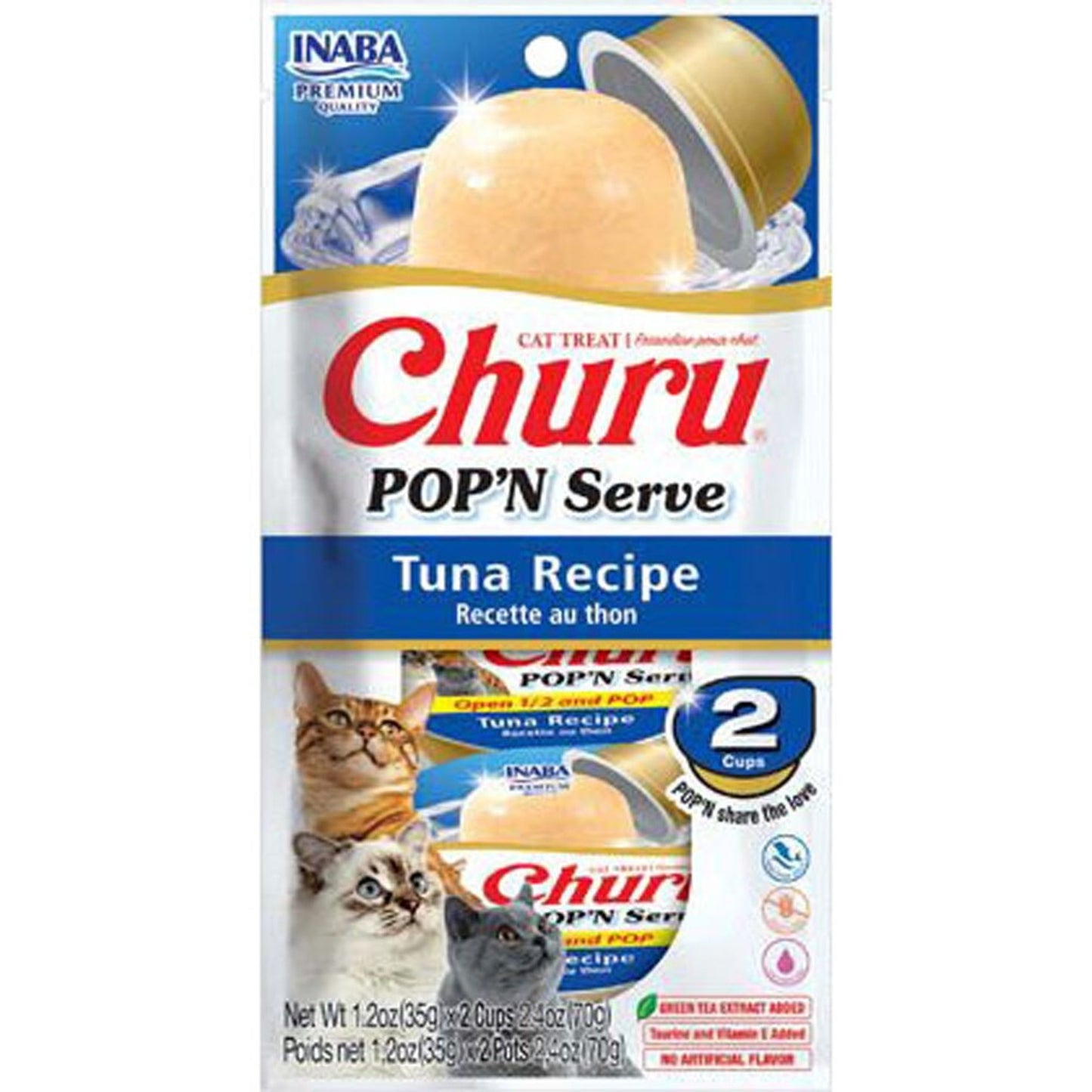 Inaba Churu Pop'N Serve Cat Treat