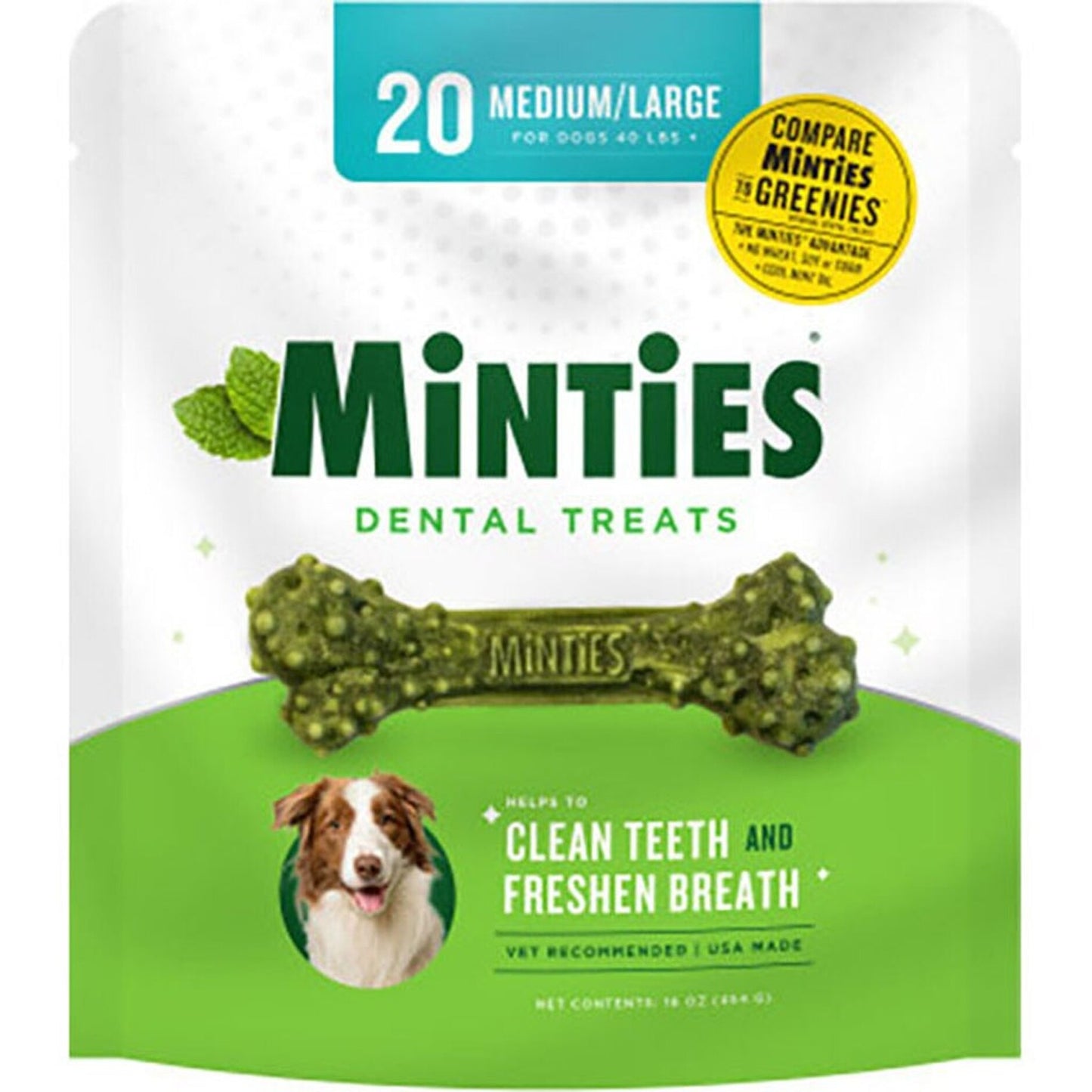 Vetiq Minties Dental Bone For Dogs