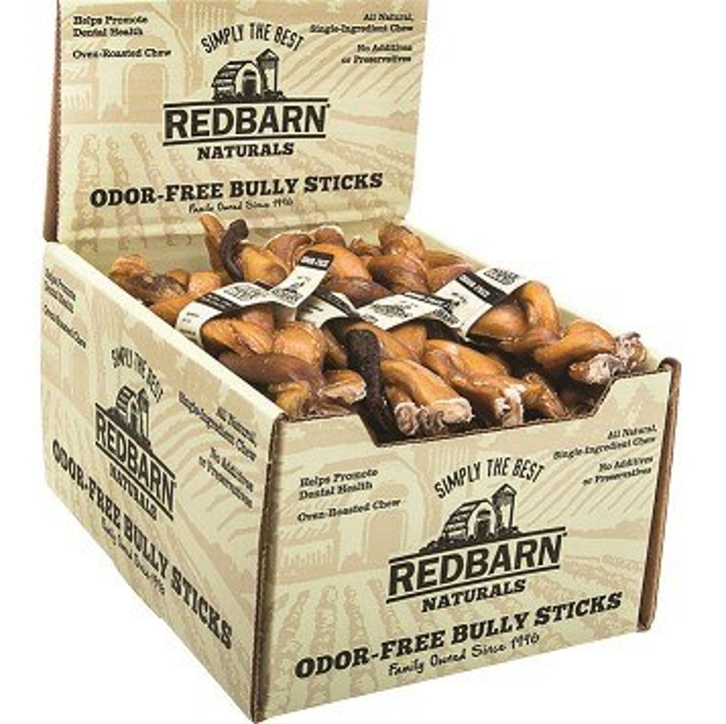 Redbarn Naturals Odor Free Braided Bully Stick