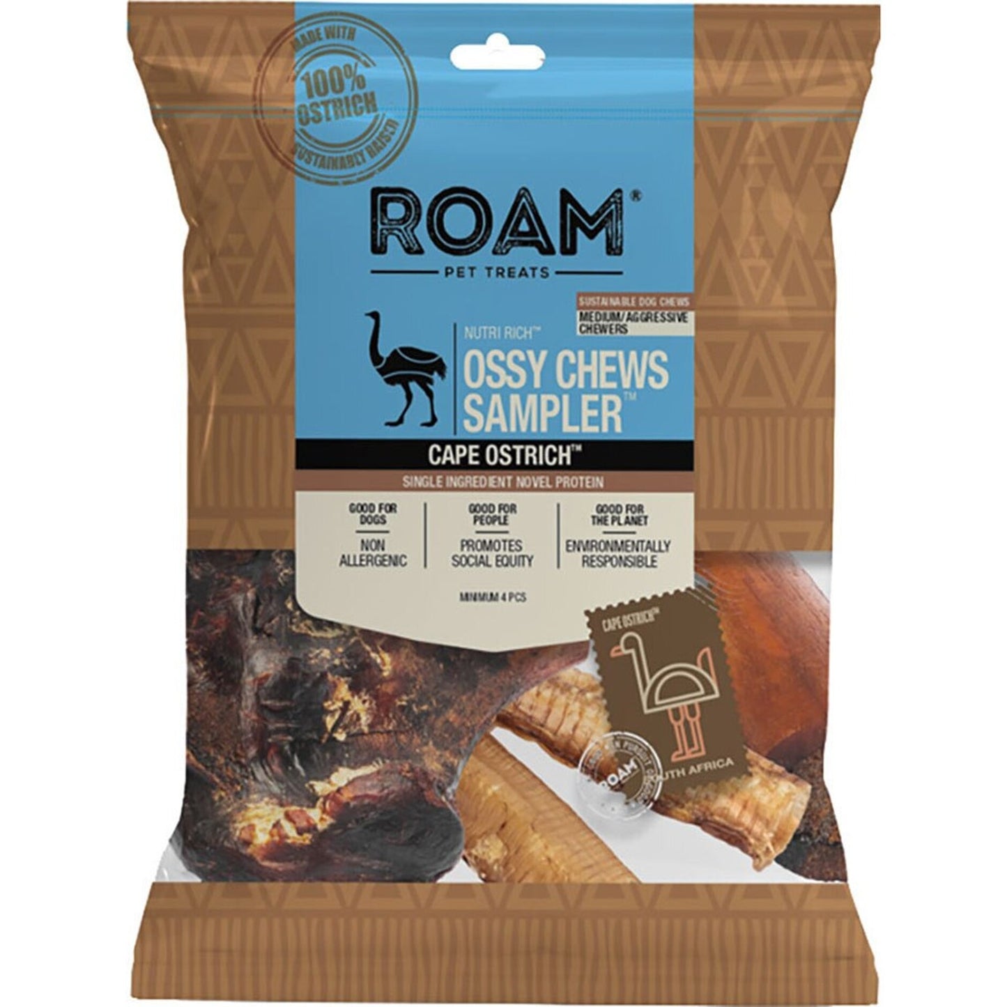 Roam Ostrich Sampler Pack