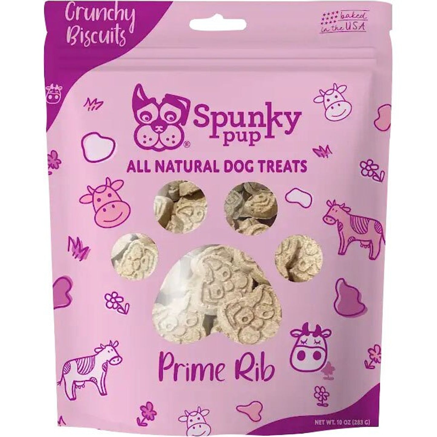 Spunkypup Crunchy Biscuit Dog Treats