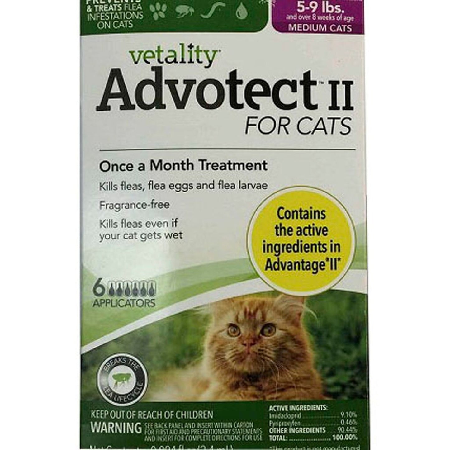 Advotect Ii Flea And Tick For Cats