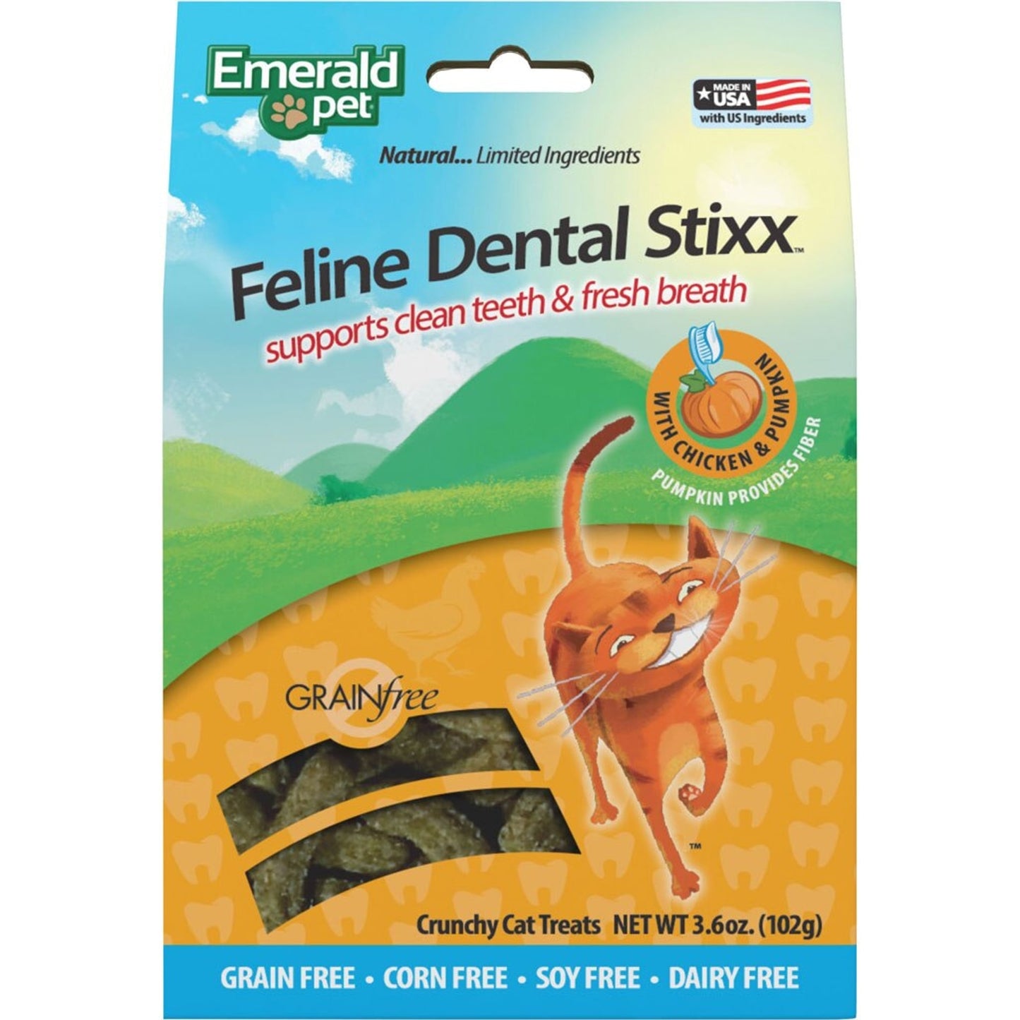 Emerald Pet Feline Dental Stixx