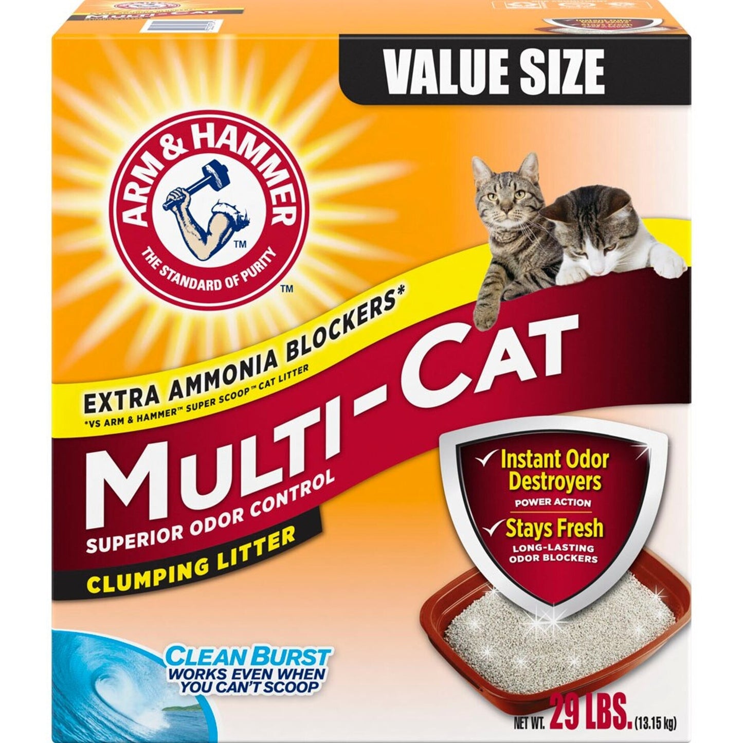 Arm & Hammer Multi-Cat Clumping Litter