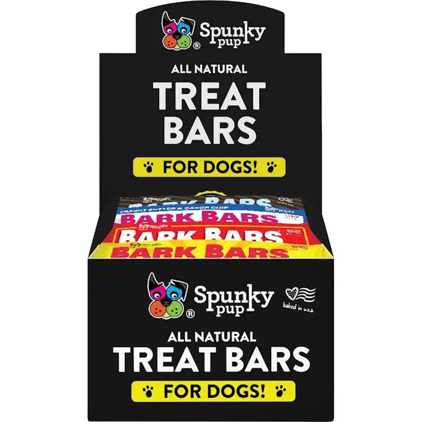 Spunky Pup Bark Bars Display Box Pdq
