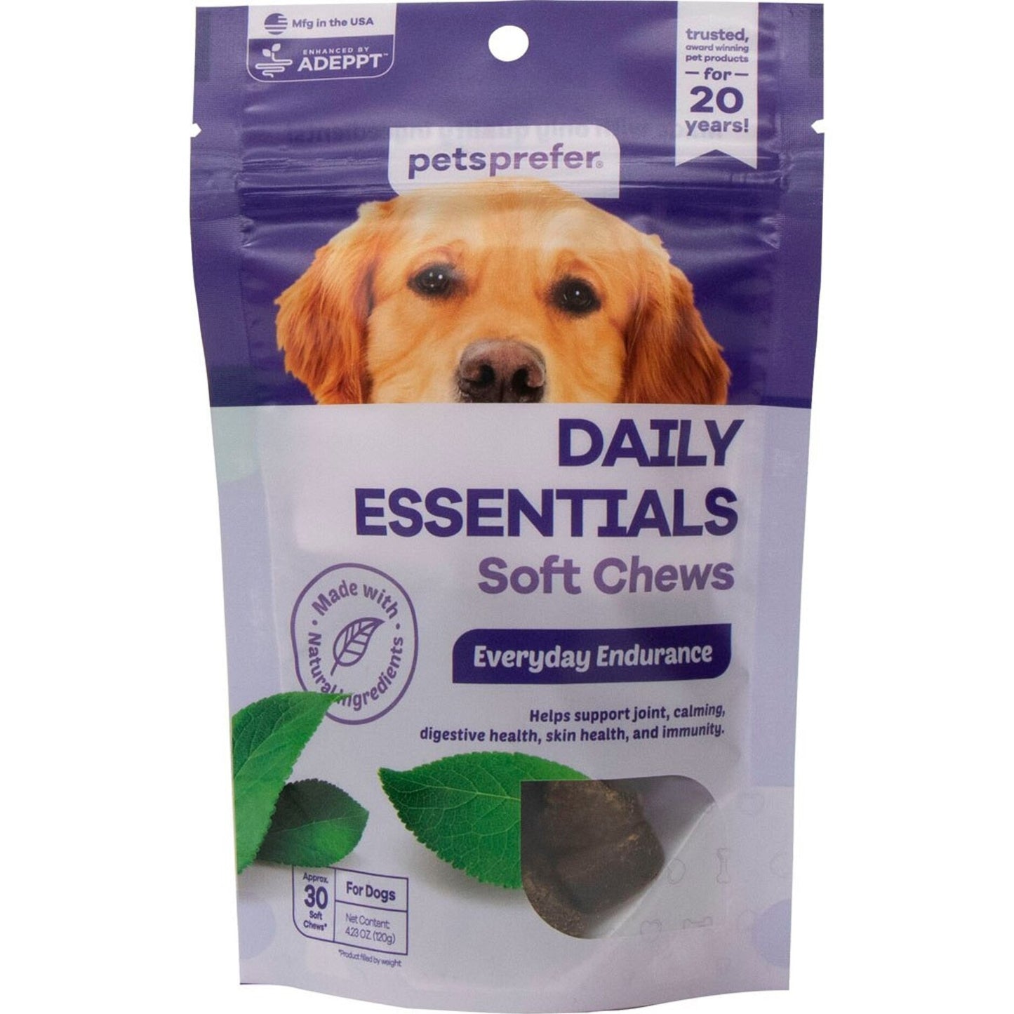 Pets Prefer Daily Essentials Soft Chews For Dogs