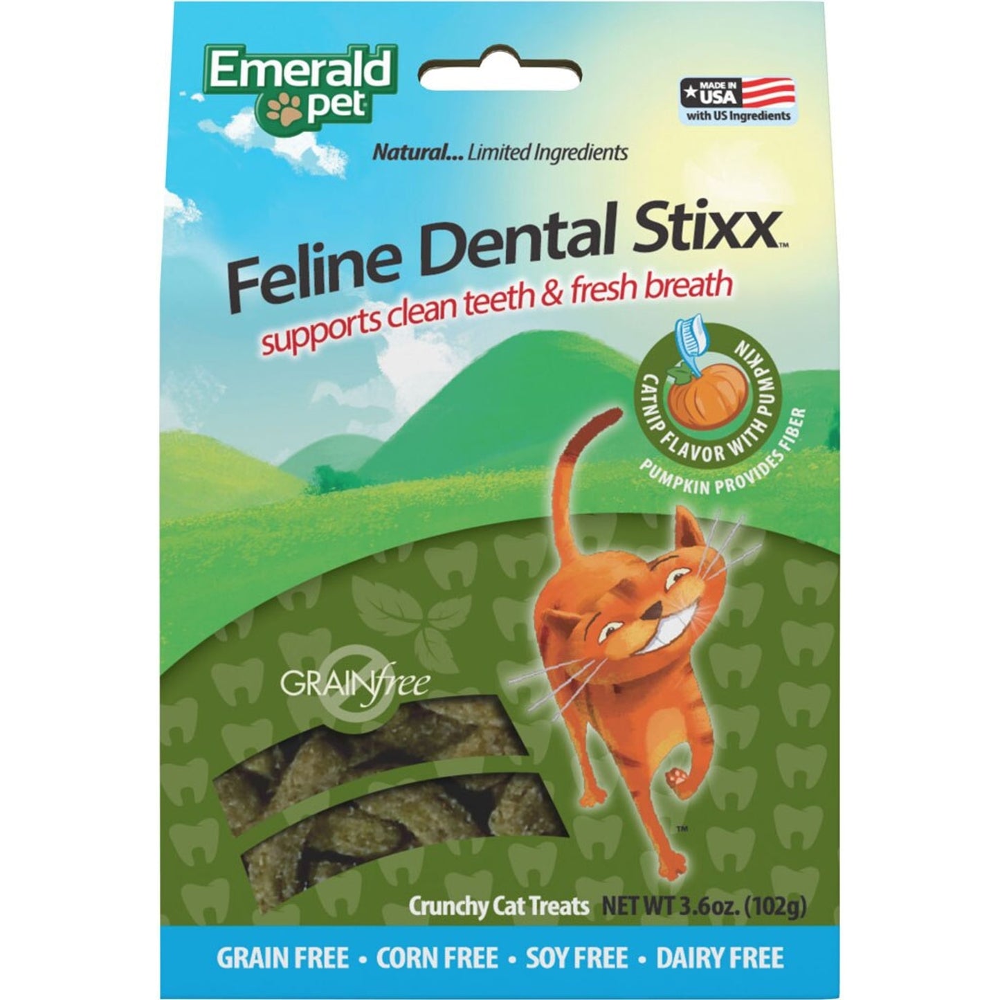 Emerald Pet Feline Dental Stixx