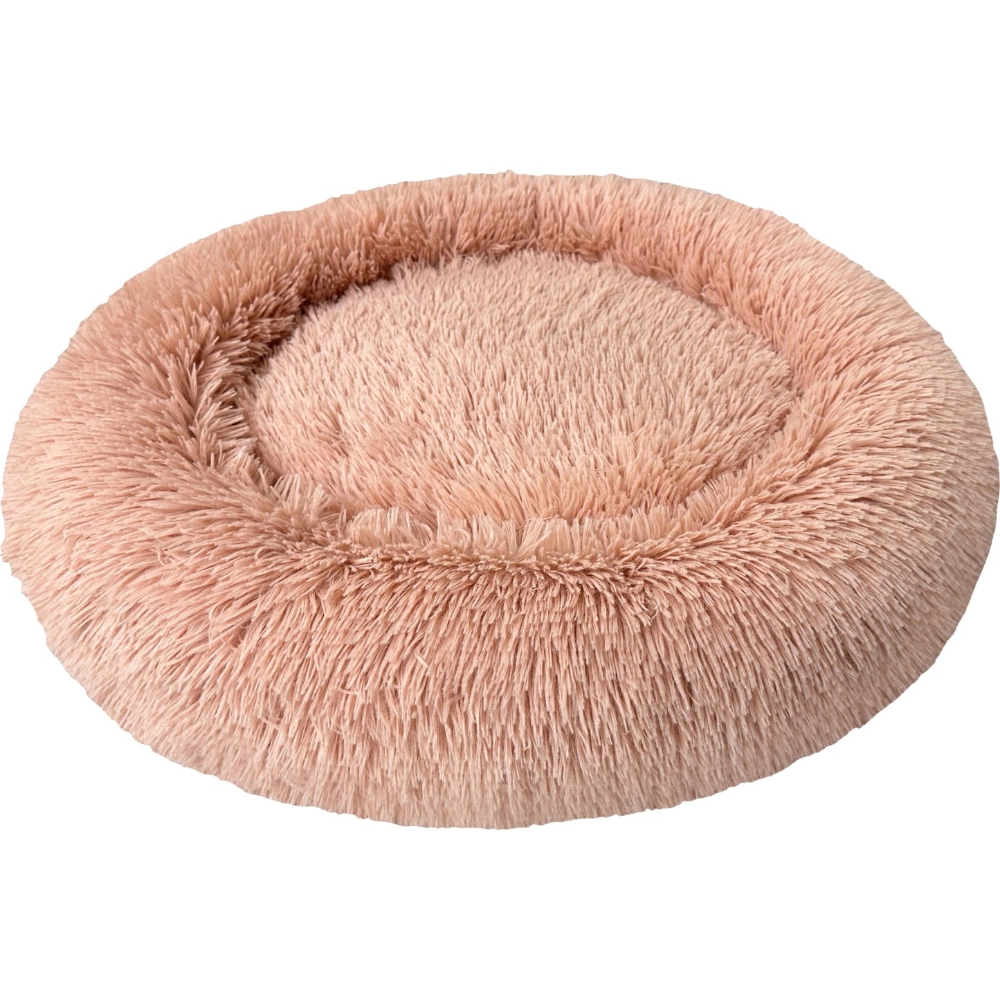 Spot Sleep Zone Round Faux Fur Bed