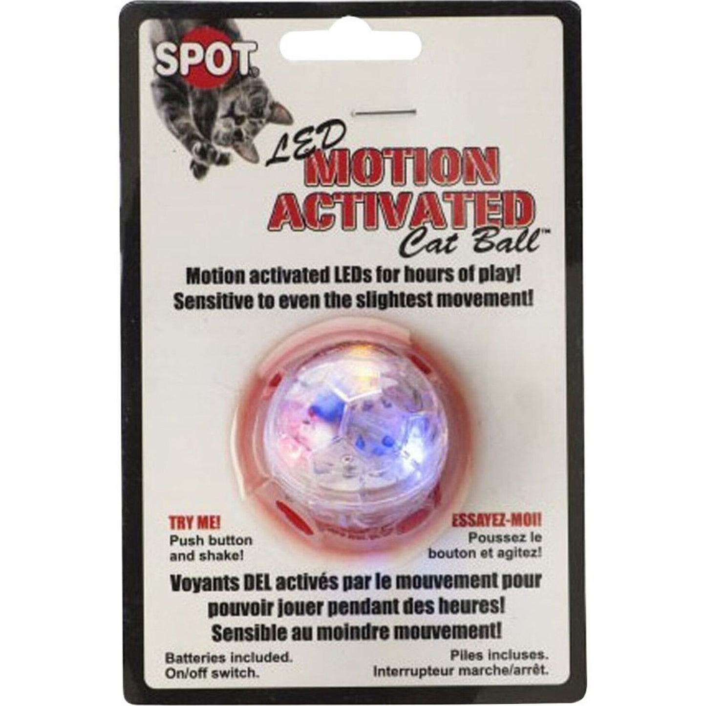 Spot Led Motion Activated Cat Ball