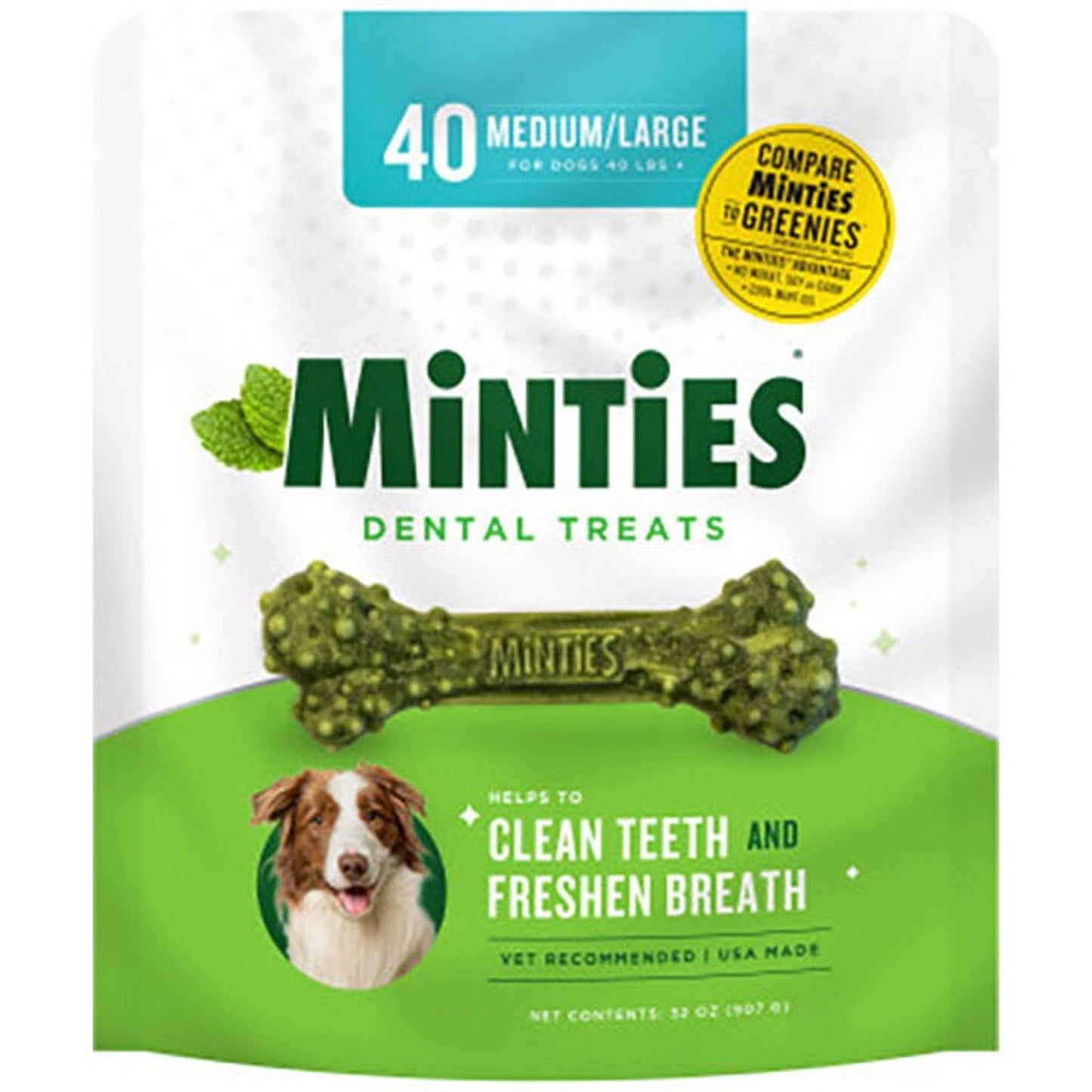 Vetiq Minties Dental Bone For Dogs