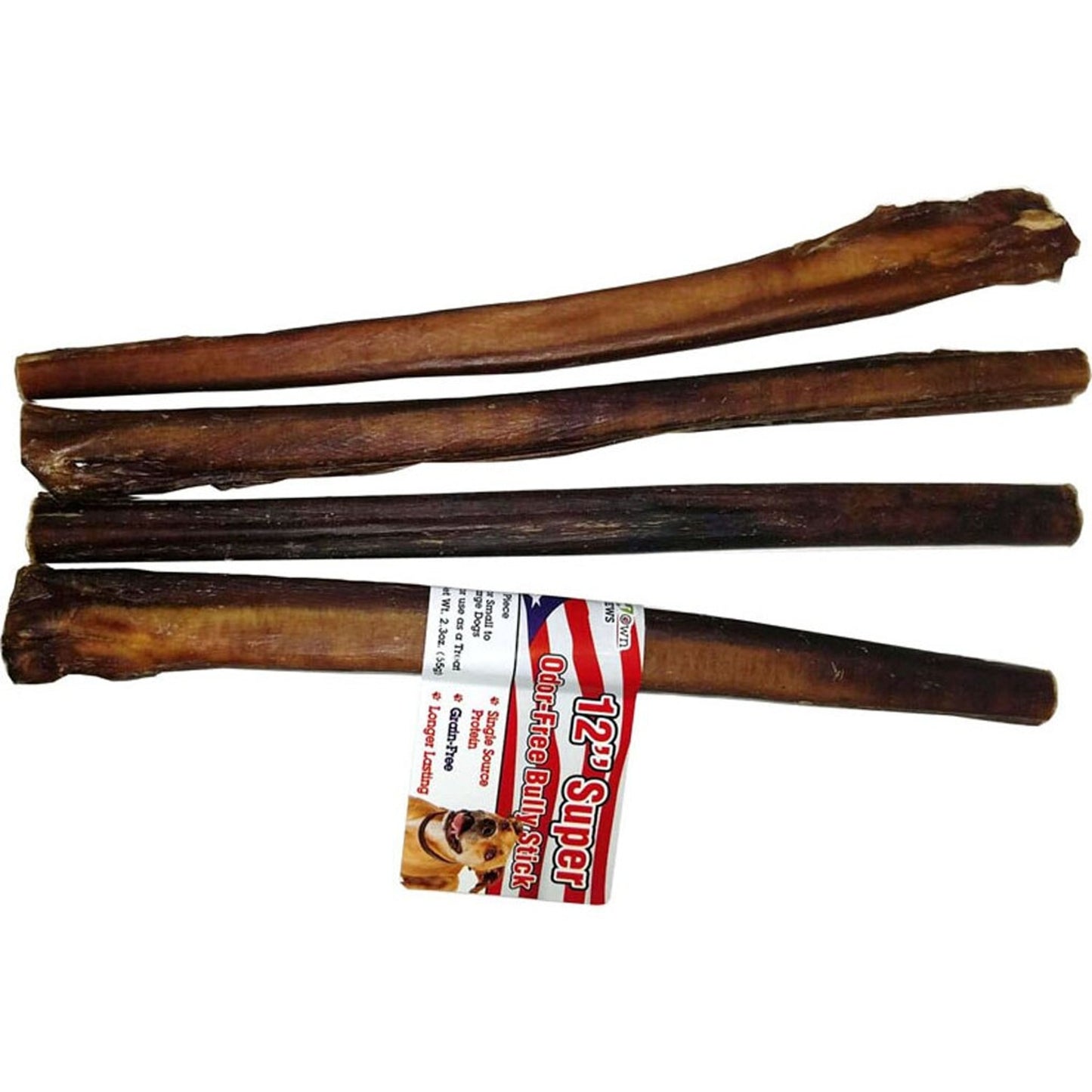 Nature'S Own Usa Odor-Free Super Bully Sticks